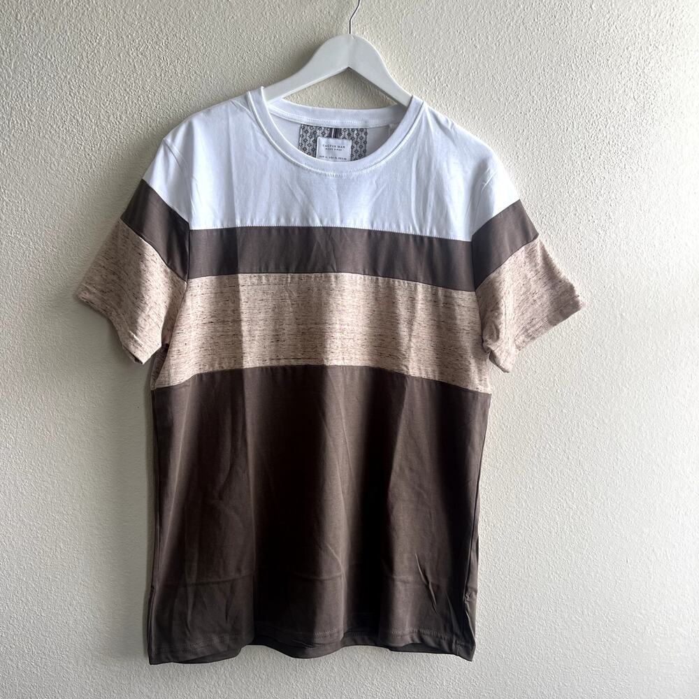 Cactus Man Panelled Knit T-shirt XL